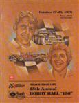 Programme cover of Phoenix International Raceway (USA), 28/10/1978