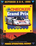 Programme cover of Phoenix International Raceway (USA), 04/10/1992