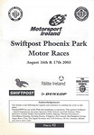 Programme cover of Phoenix Park (IRL), 17/08/2003