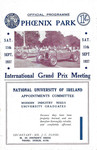Programme cover of Phoenix Park (IRL), 11/09/1937