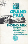 Programme cover of Phoenix Park (IRL), 03/09/1972