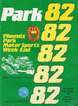 Programme cover of Phoenix Park (IRL), 29/08/1982