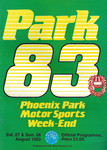 Programme cover of Phoenix Park (IRL), 28/08/1983
