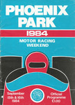Programme cover of Phoenix Park (IRL), 16/09/1984