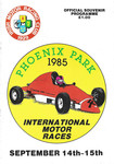 Programme cover of Phoenix Park (IRL), 15/09/1985