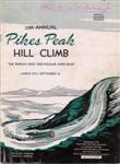 Programme cover of Pikes Peak International Hill Climb, 01/09/1947