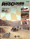 Programme cover of Pikes Peak International Hill Climb, 04/07/1999