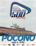 Programme cover of Pocono Raceway, 06/06/2010