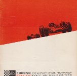 Programme cover of Pocono Raceway, 01/06/1969