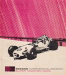 Programme cover of Pocono Raceway, 22/06/1969