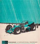 Programme cover of Pocono Raceway, 27/09/1969