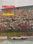 Programme cover of Pocono Raceway, 01/08/1976
