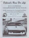 Programme cover of Pocono Raceway, 24/07/1977