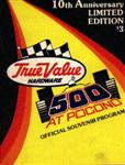 Programme cover of Pocono Raceway, 22/06/1980