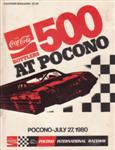 Programme cover of Pocono Raceway, 27/07/1980