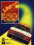Programme cover of Pocono Raceway, 24/07/1983