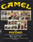 Programme cover of Pocono Raceway, 23/06/1985