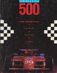 Programme cover of Pocono Raceway, 18/08/1985