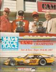 Programme cover of Pocono Raceway, 20/09/1987