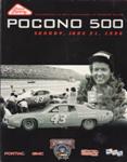 Programme cover of Pocono Raceway, 21/06/1998