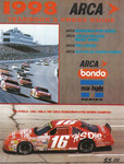 Programme cover of Pocono Raceway, 25/07/1998