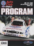 Programme cover of Auto Club Raceway at Pomona, 12/11/2006