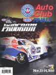 Programme cover of Auto Club Raceway at Pomona, 14/11/2010