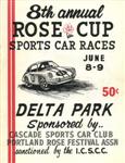 Programme cover of Portland International Raceway, 09/06/1968