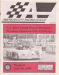 Programme cover of Portland International Raceway, 30/07/1988