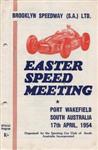 Programme cover of Port Wakefield, 17/04/1954