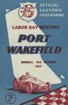 Programme cover of Port Wakefield, 14/10/1957