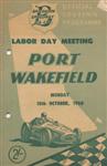 Programme cover of Port Wakefield, 10/10/1960