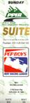 Ticket for Pikes Peak International Raceway, 29/08/1999
