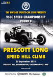 Programme cover of Prescott Hill Climb, 25/09/2021