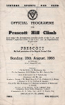 Programme cover of Prescott Hill Climb, 15/08/1965