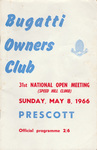 Programme cover of Prescott Hill Climb, 08/05/1966