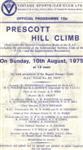 Programme cover of Prescott Hill Climb, 10/08/1975