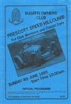 Programme cover of Prescott Hill Climb, 04/06/1995