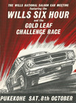 Programme cover of Pukekohe Park Raceway, 08/10/1966