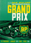 Programme cover of Pukekohe Park Raceway, 06/01/1968