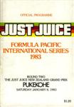 Programme cover of Pukekohe Park Raceway, 08/01/1983