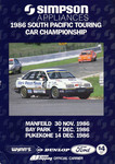 Programme cover of Pukekohe Park Raceway, 14/12/1986