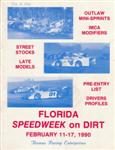 Programme cover of Putnam County Speedway, 17/02/1990