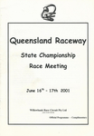 Programme cover of Queensland Raceway, 17/06/2001