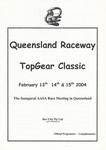 Programme cover of Queensland Raceway, 15/02/2004