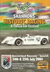 Programme cover of Queensland Raceway, 25/07/2004