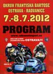 Programme cover of Radvanice, 08/07/2012