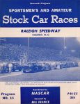 Raleigh Speedway, 23/07/1954