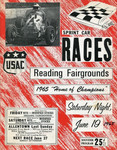 Programme cover of Reading Fairgrounds, 19/06/1965