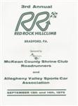 Programme cover of Red Rock Hill Climb, 14/09/1975